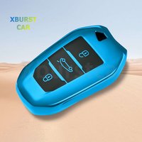 Shell Fob For Peugeot 3008 308 408 4008 508 5008 2008 Citroen C4 C5 C4L C6 C3-XR DS3 DS4 DS5 TPU Car Remote Key Case Cover