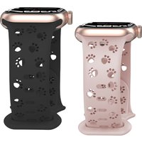 Strap for Apple Watch Band 44mm 42mm 40mm 41mm 45mm 46mm 49mm Silicone Correa Bracelet iWatch Series SE 8 9 10 11 7 6 5 3 Ultra
