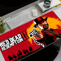 Red Dead R-Redemption 2 Mouse Pad Non-slip Thickened MousePad Large Writing Lockedge Gaming Cushion Office Student