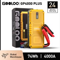 GOOLOO 4000A Starthilfe-Powerbank 20000mAh Starthilfegerät Auto-Booster Externe Batterie 12V Startvorrichtung für Benzin Diesel Powerbank