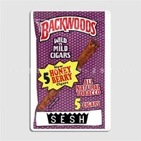 Team Backwoods Metal Sign Wall Mural Garage Club Decoration Wall Decor Tin Sign Posters