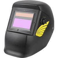 Echte Farbe Objektiv Schweißen Helm Für Arc Weld Schleifen Cut Schweißen Maske Schweißer Maske Große Ansicht Auto Verdunkelung Solar Power