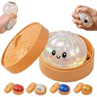 New Squishy Dumpling Toy Squeeze Toy Stress Relief Ornament Food Shape Slow Rebound Squishy Fidget Fun Gifts 2026