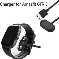 USB Charger For Huami Amazfit GTR 3/GTR 4/GTR 3 Pro Charging Cable For Huami Amazfit GTS 3/GTS 4/T-rex 2 Fast Charger Dock