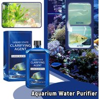 Aquarium Water Purifier Fish Tank Water Clarifier Fast Acting Remover Clear Cloudy Yellow Water Water Conditioner for Fish Tank
