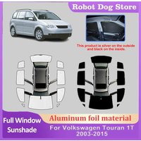 Car Sunshades For Volkswagen Touran 2013 Accessories 2003-2015 Full Privacy Window Visors Windshield Sun Covers Car Accessories