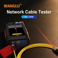 WANGLU LT-600S Cable Finder RJ45 Cable Tracker UTP Cable Detector Ethernet Cable Tester RJ45 TDR Test VFL OPM PoE Detection