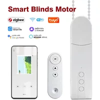 Tuya Zigbee Smart Blind Motor Wifi Automatic Electric Roller Shutter App Control Curtain Driver with Alexa & Google Assistant