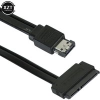ESATA to SATA 7+15 HDD Data Cable 5V ESATA USB to SATA 22P Connection Cable 50cm Cable