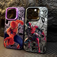 Cool Marvels Spidermans Phone Case For iPhone 17 17e 16e 16 15 14 13 12 11 mini Pro Max X XR XSMAX 8 7 Air Plus Anti Fall Matte
