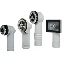 Bathroom Basin Circular Overflow Drain Cover Sink Overflow Head Wash Basin Overflow Round Square Interface Kitchen Sink Parts