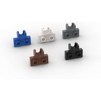 MOC 10PCS 14704 Modified 1x2 Plate Building Blocks Kit With Small Tow Ball Socket Brick Particle Educational Toys Birthday Gifts
