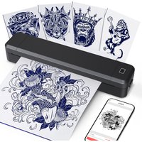 Marklife Thermal Label Printer X8 Mini Protable Bluetooth A4 Tattoo Paper Printer DIY Tattoo Used For Office Small business