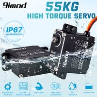 9imod 55kg Waterproof Servo IP67 180/270 Magnetic Sensor High Torque Coreless Digital Servo Full Metal Gear for 1/8 1/10 RC Cars image 3