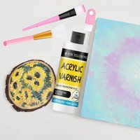 60/120/200ML Acrylic Varnish High Gloss Finish for Protec Clear Coat Paintings、Non-Yellowing、 Waterproof、DIY Crafts Sealant