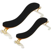 Adjustable Violin Shoulder Pad Professional Stringed Instrument Accessories 1/2 1/4 3/4 4/4 Fiddle Shoulder Rest Black Padded