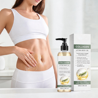 Collagen Body Moisturizing Oil, Gentle Skin Care, Refreshing & Hydrating Non-Greasy Softening Daily Body Treatment Oil