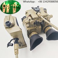 Fusion Binocular NNVT Gen2+ Green Phosphor FOM1600 White Phosphor Auto Gated with 12um 640 Thermal Night Vision Goggles