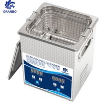 Economical Ultrasonic Cleaner 2L 60W/120W 40KHz Glasses Jewelry Spark Plugs Ultrasound Washer with Degas Mode