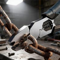 Heavy Duty Industrial Wire Cutting Pliers Multi-Function 9 in 1 Compound Lever Design Ergonomic Grip Home Repair