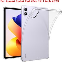 For Xiaomi Redmi Pad 2 Pro 12.1 inch 2025 Protective Case Thickened Airbag soft Silicone Clear TPU Cover Redmi Pad2 Pro12.1"Fund