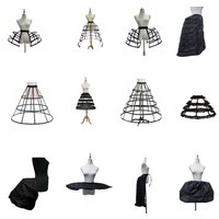Petticoat Bustle Hoops Lolita Crinoline Underskirt Bridal Wedding Accessories