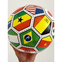 85 Inch Inflatable Football Toy for Babies And Children with National Flag Design Suitable for Kindergarten And Home Use