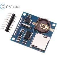 Mini Data Logger Module 5V Logging Shield for Arduino For Raspberry Pi Logging Recorder Data Logger Module Shield V1.0 SD Card