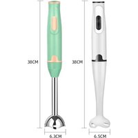 5-in-1 Multifunctional Electric Hand Mixer Stainless Steel for Egg Whisking Vegetable Chopping Blending Kitchen Gadget