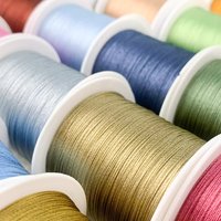 0.3mm DIY Ice Silk Tassel Thread Braided String, Wrapping Wire For Flower Making & Handmade Craft Accessories