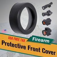 Tactical Transparent Protective Front Cover Objective Lens 26/28/30/38mm For SF/Mod Flashlight T1T2/MROrds Red Dot Only Cover