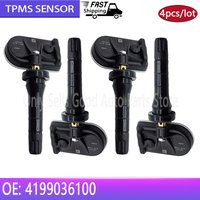 4Pcs 41990-36100 NEW Car TPMS Tire Pressure Sensor For SsangYong Tivoli Musso 2021 2022 2023 2024 2025 2026 433MHz 4199036100