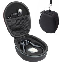 EVA Hard Storage Bag for AfterShokz OpenRun/Trekz Air/Titanium Bone Conduction Headphones Case Travel Carrying Box with Strap