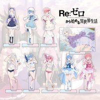 Anime Re:Life in a different world from zero 15cm Acrylic Character Standing Model Desktop Decoration Fan Gift Keychain