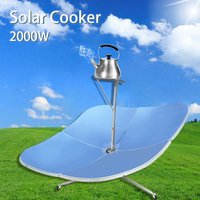 ES 2000W Parabolic Solar Stove Solar Stove Home Outdoor Cooking Stews Fried Various Foods Super Convenient