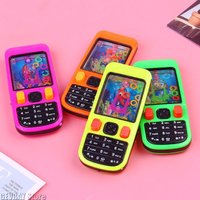 Random Color Cellphone Water Ring Game Colorful Handheld Phone Game for Kids Birthday Party for Children Boys Girls Toddlers