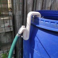 Self-priming Siphon Hose Kit For Stormwater Diversion And Overflow Pipe Solutions - Easy Automatic Drain And Fill Tool