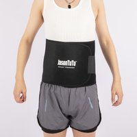 JASONTUTU Waist Trimmer Belt Slim Men Body Shaper Cinchers Tummy Control Neoprene Sweat Wrap for Stomach and Back Lumbar Support