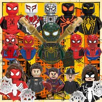 2026 New Spiderman SpiderGirl gh0772 Mini Building Blocks Construction Bricks Toys For Adults