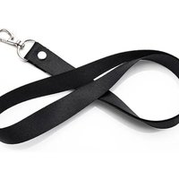 1PCS Pure Color Lanyards Thicken Safety Hanging Xyu Neck Strap Lanyard for Mobile Phone ID Name Badge Holder Keys Metal Ring