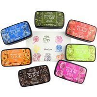 Quick Dry Detail Ink Pad DIY Making Greeting Cards Smearing Stamps Tsukineko VersaFine CLAIR