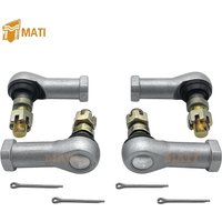 Left Right Tie Rod End Kit for Honda TRX200 TRX250 TRX300 TRX350 TRX400 TRX420 TRX450 TRX500 TRX520 TRX650 TRX680 FL400 FourTrax