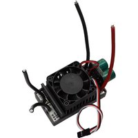 1PCS Upgraded Version DIY RC Robotic Mower Motor 12V 24V 110A Dual-way Brushed ESC 1000W Speed Controller with Cooling Fan