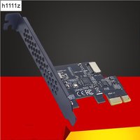 NEW Add on Card PCI Express 2.0 X1 USB 3.2 Gen1 TYPE-E Card PCIe Front Type-C Adapter Riser USB3.1 Gen1 A-KEY 5Gb Expansion Card