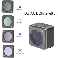 Camera Filter Aluminium Optische Glazen Lens Dji Osmo Action 2 Cpl Uv Nd Sart Ndpl Night Filters Dji Action 2 accessoires