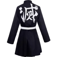 Anime Demon Slachters Kimetsu Geen Yaiba Cosplay Kostuum Mitsuri Kanroji Kimono Uniform Saias Halloween Kleding