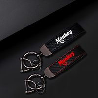 suitable for Honda Monkey Z125 Z120 Z125 Car keychain,360 ° rotating metal buckle, easy to install, anti loss, car key accessory