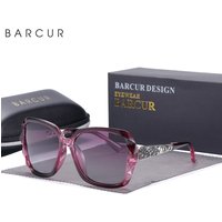 BARCUR-Lunettes de soleil polarisées pour femmes, design élégant, nickel é, accessoire original
