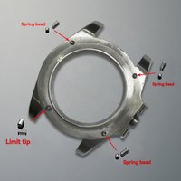Watch Bezel Inner Case Click Spring Fits RLX Submariner GMT SUB 116610 114060 116613 126610 3235 3135 Movement Mechanical Watch