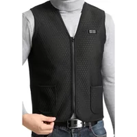 AliExpress NONE USB Heated Jacket 9/5Zone Heating Smart Warm Jacket Fast Heating 3 Levels Temperature Control Long Battery Life Hiking Cycling